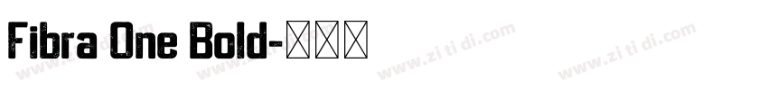 Fibra One Bold字体转换